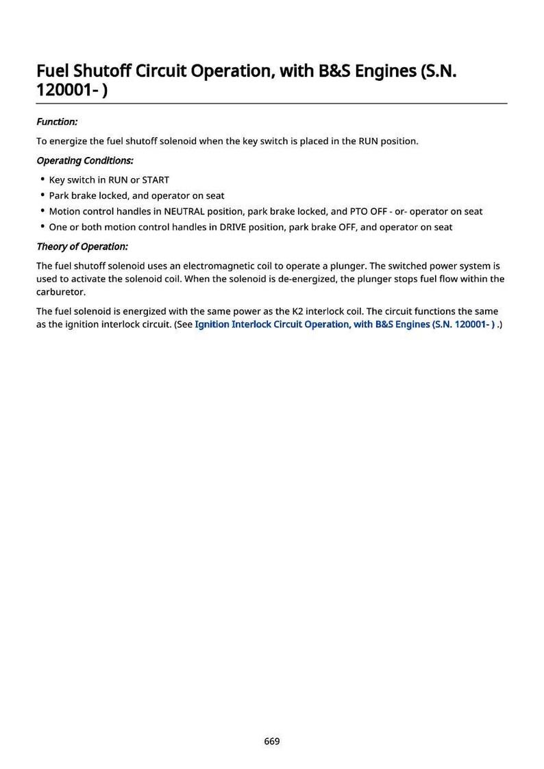 John Deere Z425, Z435, Z445, And Z465 Eztrak (S.n. 100001-) Mower Technical Manual Pdf | Instant Download image 8