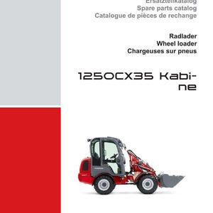 Weidemann 1250Cx35 kabine Wheel loader Parts Manual PDF | Illustrated Catalog | Instant Download image 2
