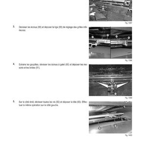 Puede incluir: Una p&aacute;gina de un manual titulada &laquo; M&Eacute;THODE D'INTERVENTION &raquo;. La p&aacute;gina contiene instrucciones numeradas con diagramas adjuntos. Los diagramas muestran vistas de cerca de componentes mec&aacute;nicos.