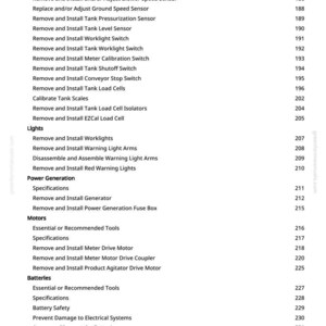 Peut inclure: Une page de manuel avec une table des mati&egrave;res. Le texte comprend des sections sur les capteurs, les interrupteurs, les lumi&egrave;res, la production d'&eacute;nergie, les moteurs et les batteries. Les num&eacute;ros de page sont list&eacute;s.