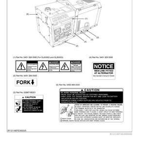 Manual de taller del motor Kubota GL6000A GL6000D GL9000A GL9000D en PDF / Servicio y reparación / Descarga instantánea imagen 10