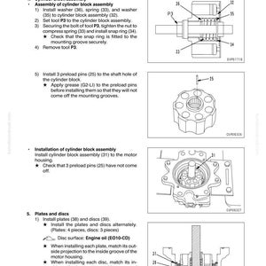 Komatsu PC30R-8 PC35R-8 PC40R-8 PC45R-8 Excavator Service Manual image 9