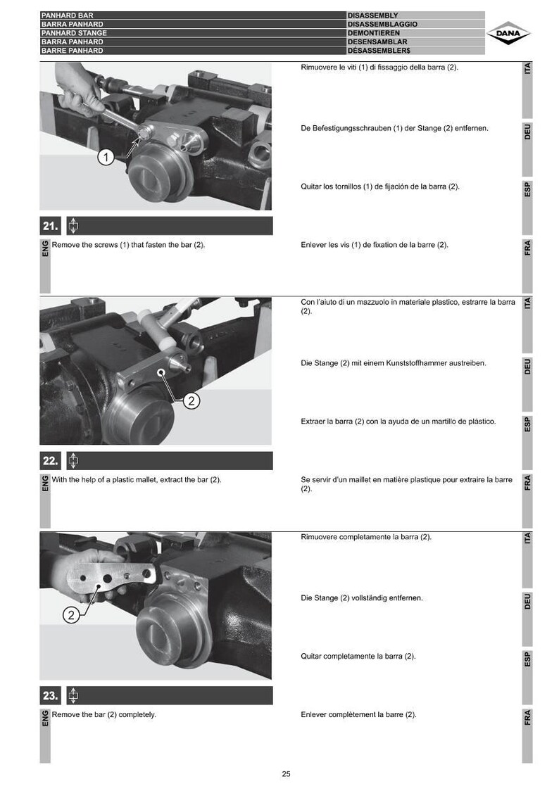 Dana 725 147 725 148 Steering axle Workshop Manual PDF | Service Repair | Instant Download image 4