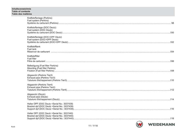Weidemann 2080 Wheel loader Parts Manual PDF | Illustrated Catalog | Instant Download image 11