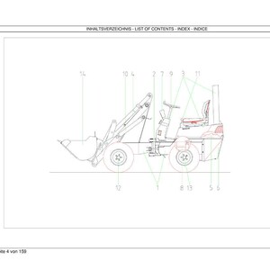 Weidemann 1115 P22 p26 Hoftrac onderdelenhandleiding pdf | Geïllustreerde catalogus | Direct downloaden afbeelding 4