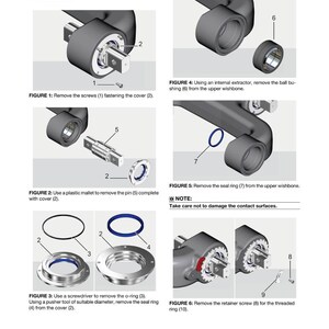 Dana 737 100 Steering axle Workshop Manual PDF | Service Repair | Instant Download image 8