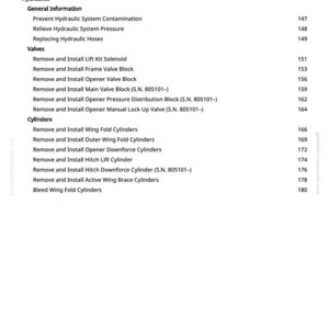 John Deere P600, P660, P690, P670, P680 Lufthackborr Reparationsmanual Pdf | Serviceverkstad | Direktnedladdning bild 6