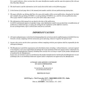 Puede incluir: Un manual impreso con los t&iacute;tulos &laquo;INTRODUCTORY REMARKS&raquo; y &laquo;IMPORTANT CAUTION&raquo;. El texto est&aacute; en fuente negra sobre fondo blanco. El documento incluye informaci&oacute;n sobre la estructura, las actualizaciones y las precauciones de seguridad del manual.