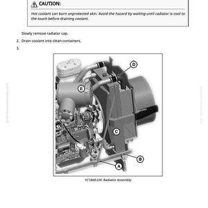 Teknisk manual för John Deere C120-tröska i PDF-format | Nedladdning direkt bild 4
