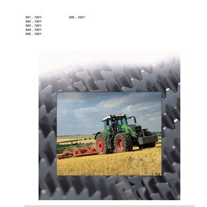 Op de afbeelding: Workshop Service Manual voor FENDT 900 Vario SCR (St3b). De omslag toont een groene tractor in een veld. Het FENDT-logo staat onderaan de pagina.