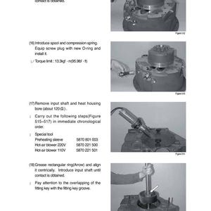 Manual de servicio de la cargadora de ruedas HYUNDAI HL780-3A / PDF / Descarga instantánea imagen 3
