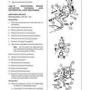 Massey ferguson 2605 2615 Tractor Service Manual PDF | Workshop Repair | Instant Download image 8
