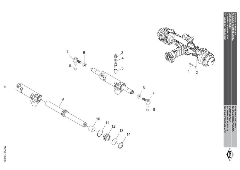 Dana 708 130 S20 Axel Verkstadsmanual PDF | Service Reparation | Direkt Nedladdning bild 7