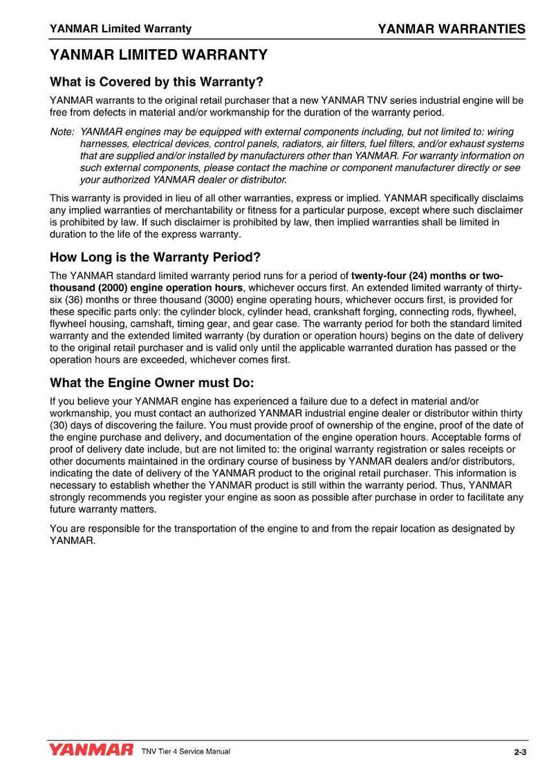 Yanmar 3Tnv88c 3tnv86ct 4tnv88c 4tnv98c Engine Service Manual PDF | Workshop Repair | Instant Download image 9