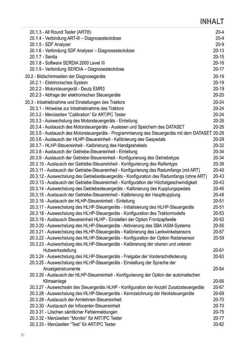 Deutz-Fahr Agrotron m410 m420 profiline Tractor Workshop Manual PDF | Service Repair | Instant Download image 4