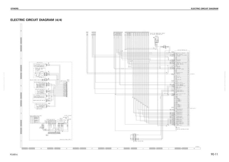 May include: An electric circuit diagram (4/4) with multiple interconnected components and wiring, presented in black and white. The diagram includes text labels and is set against a white background.