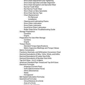 Massey ferguson 9895 Serial numbers huc1801 and later Rotary combine Service Manual PDF | Workshop Repair | Instant Download image 3