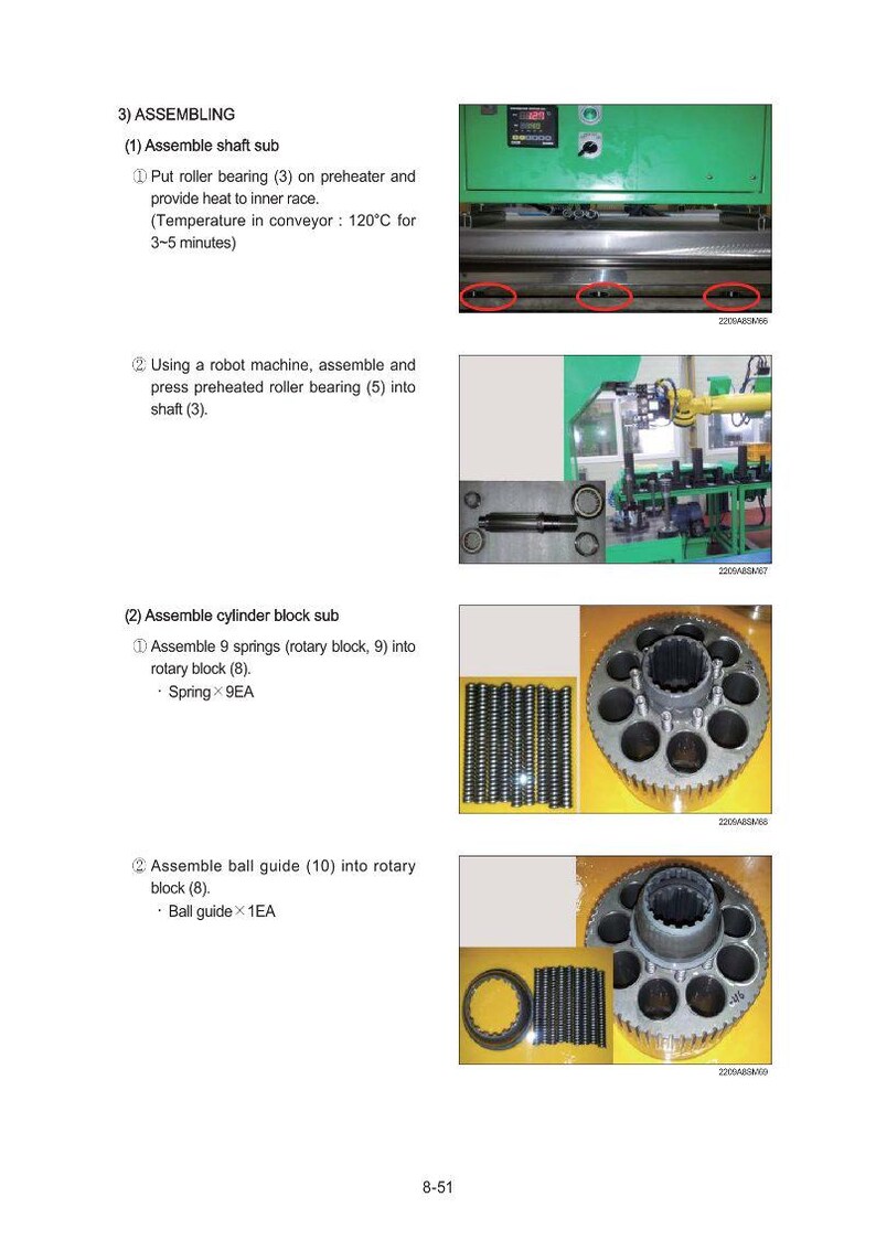 Servicemanual för bandgrävare Hyundai HX210HD+, HX220HD+ | Pdf | Direkt nedladdning bild 5