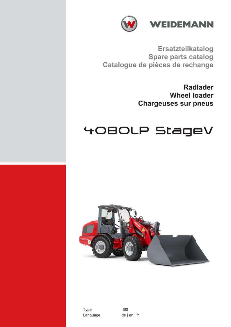 Instrukcja obsługi ładowarki kołowej Weidemann 4080Lp stage5 w formacie PDF | Katalog ilustrowany | Pobierz natychmiast zdjęcie 2