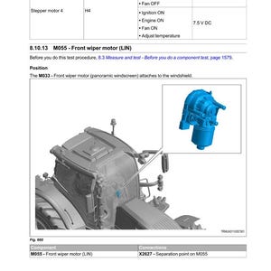 Fendt 700 Vario gen7 Traktor Werkstatt-Handbuch PDF | Service Reparatur | Sofort Download Bild 9