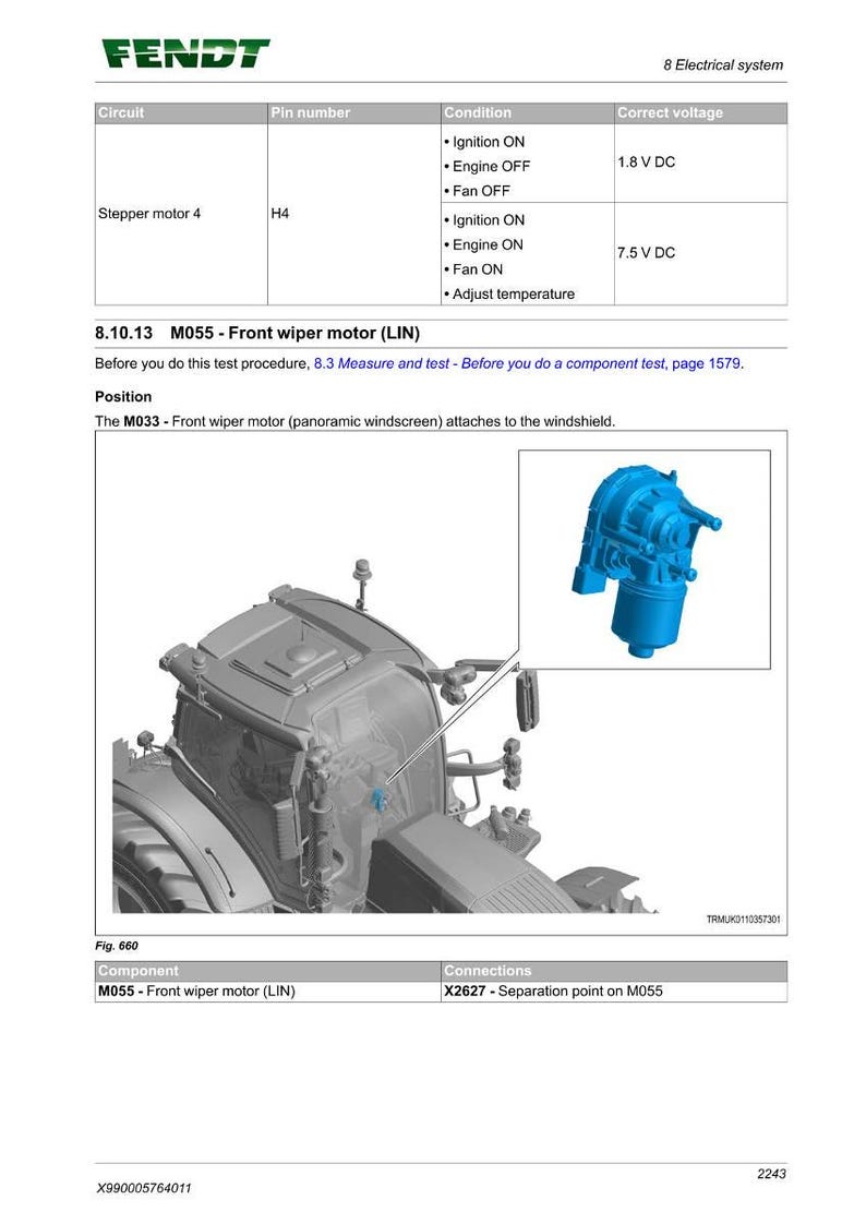 Fendt 700 Vario gen7 Traktor Werkstatt-Handbuch PDF | Service Reparatur | Sofort Download Bild 9