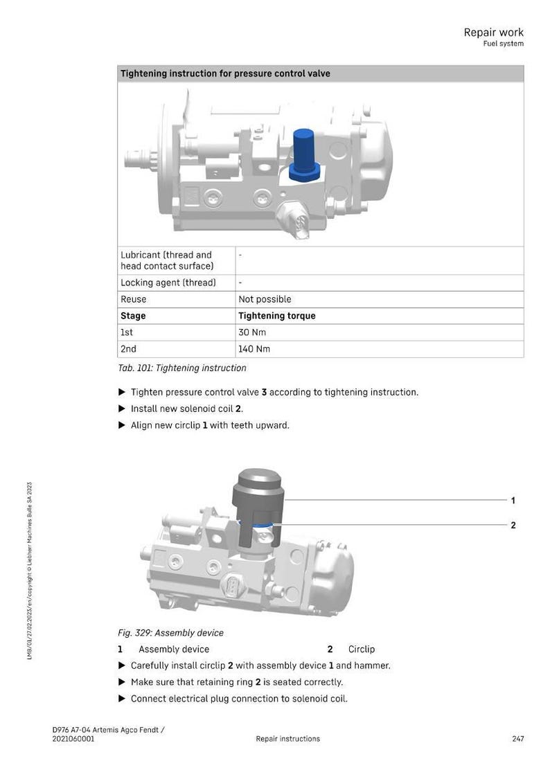 Liebherr D976 a7 04 Motor Werkstatt-Handbuch PDF | Service Reparatur | Sofort Download Bild 7