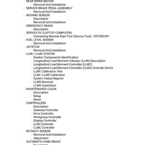 Massey Ferguson Th 7035b 7035xb Stufe 3a Tier 3 Teleskoplader Bedienungsanleitung PDF | Werkstattreparatur | Sofort Download Bild 9