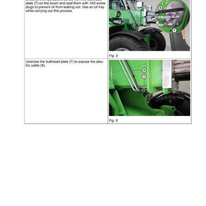 Fendt Cargo t955 Telehandler Workshop Manual PDF | Service Repair | Instant Download image 9