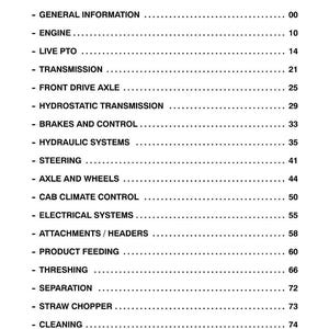 Massey ferguson 7260 7270 Al4 beta Servicehandleiding pdf | Werkplaatsreparatie | Direct downloaden afbeelding 6