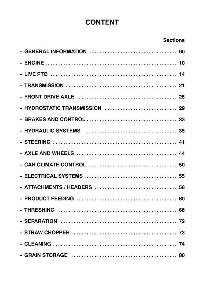 Massey ferguson 7260 7270 Al4 beta Servicehandleiding pdf | Werkplaatsreparatie | Direct downloaden afbeelding 6