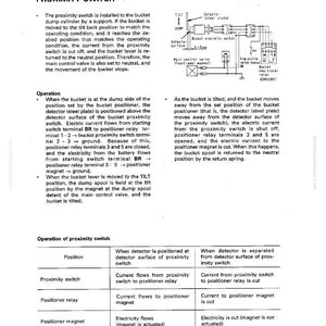 K&ouml;nnte beinhalten: Eine Seite aus einem technischen Handbuch mit der Bezeichnung "N&auml;herungsschalter". Der Text erkl&auml;rt die Funktion des Schalters, begleitet von einer Diagramm, das seine Komponenten und Verbindungen zeigt. Der Text ist schwarz auf wei&szlig;em Hintergrund, mit Messungen in mm.