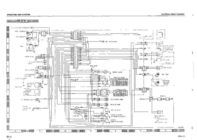 May include: A detailed electrical circuit diagram with text labels and lines, illustrating the structure and function of a system. The diagram includes components like relays, switches, and a battery, with the title "ELECTRICAL CIRCUIT DIAGRAM".