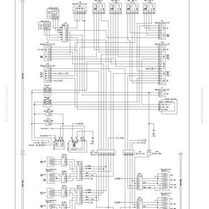 May include: A detailed circuit diagram related to headlamp, clearance lamp, and tail lamp systems. The diagram includes various electrical components, wiring, and text labels. The text at the top reads "E-43 Headlamp, Clearance Lamp, and Tail Lamp Do Not Come On."