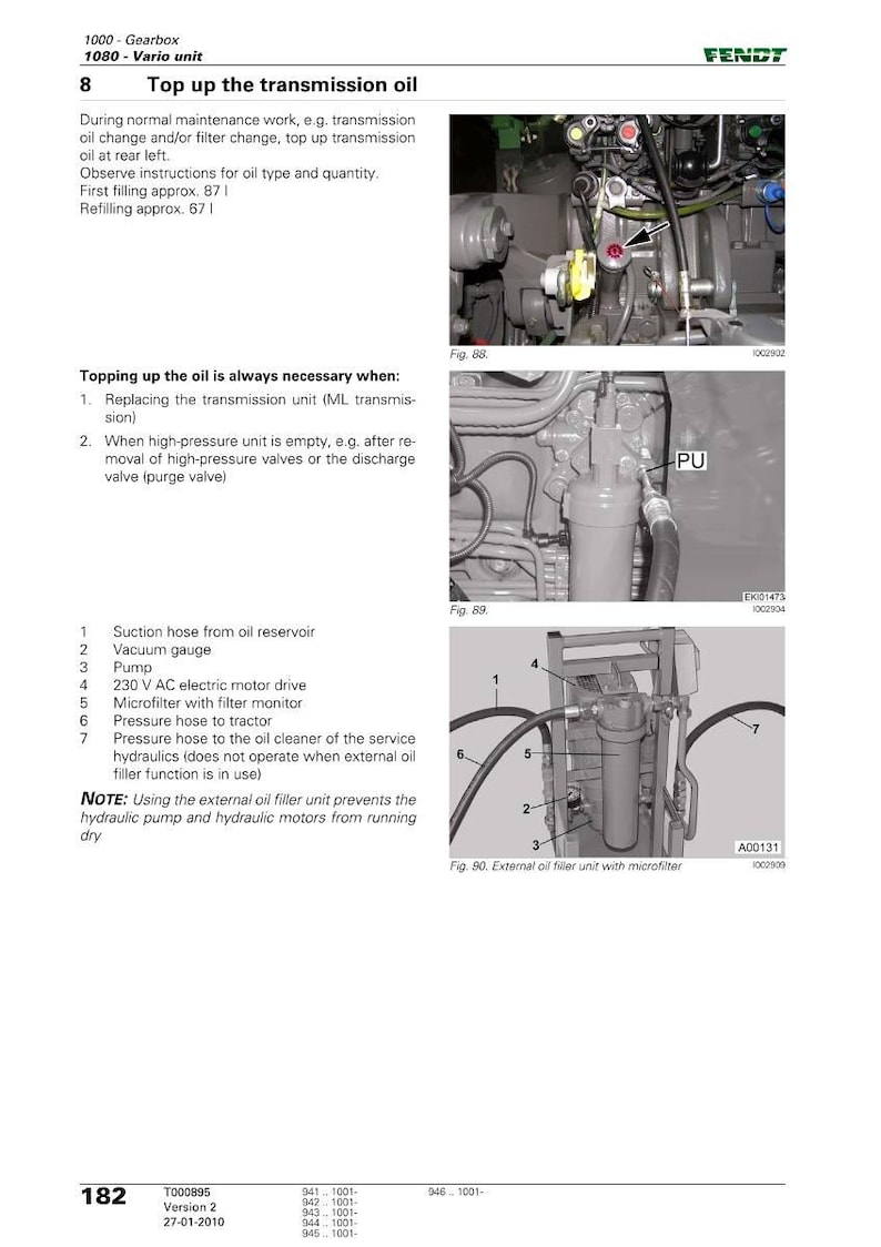 Fendt 900 Vario scr stage 3b tractor werkplaatshandboek pdf | Servicereparatie | Direct downloaden afbeelding 4