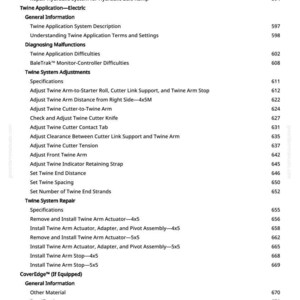 Teknisk manual för John Deere 450 M, 450 M förskärare och 550 M balpress i PDF-format | Direkt nedladdning bild 8