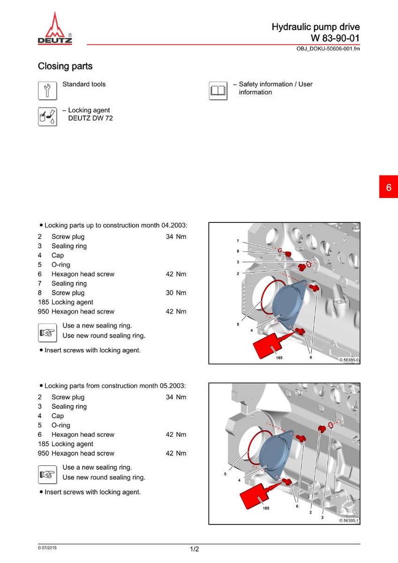 Deutz Tcd 6.1 l6 4v Engine Workshop Manual PDF | Service Repair | Instant Download image 10
