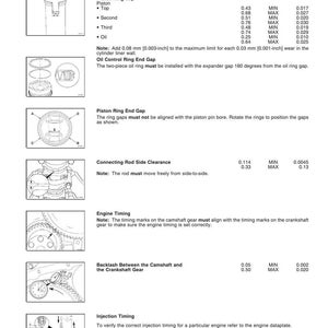 Cummins N14-seriens motorservicehandbok, reparationsverkstad, PDF-nedladdning bild 10