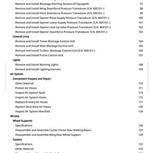 John Deere P600, P660, P690, P670, P680 Lufthackborr Reparationsmanual Pdf | Serviceverkstad | Direktnedladdning bild 2