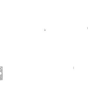 May include: A collection of small, metal hardware components, including screws and brackets, are arranged against a white background. The components appear to be new and unused, with a focus on their functional design.