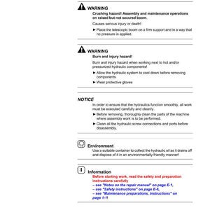 Wacker neuson kramer 2706, Kt276 Teleskoplader Reparaturanleitung PDF | Service Werkstatt | Sofort Download Bild 9