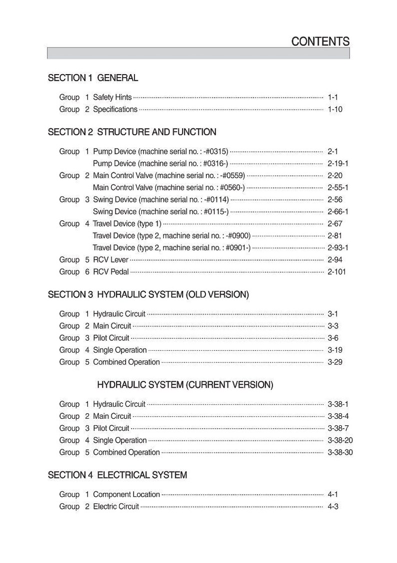 HYUNDAI HX300A L Crawler Excavator Service Manual | PDF | Instant Download image 1