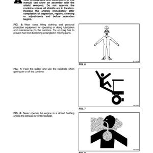 Massey ferguson 9545 9565 Rotary combine Service Manual PDF | Workshop Repair | Instant Download image 11