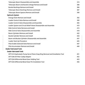 John Deere 326 P 4Wd lastare reparationsmanual PDF | Serviceverkstad | Direkt nedladdning bild 8