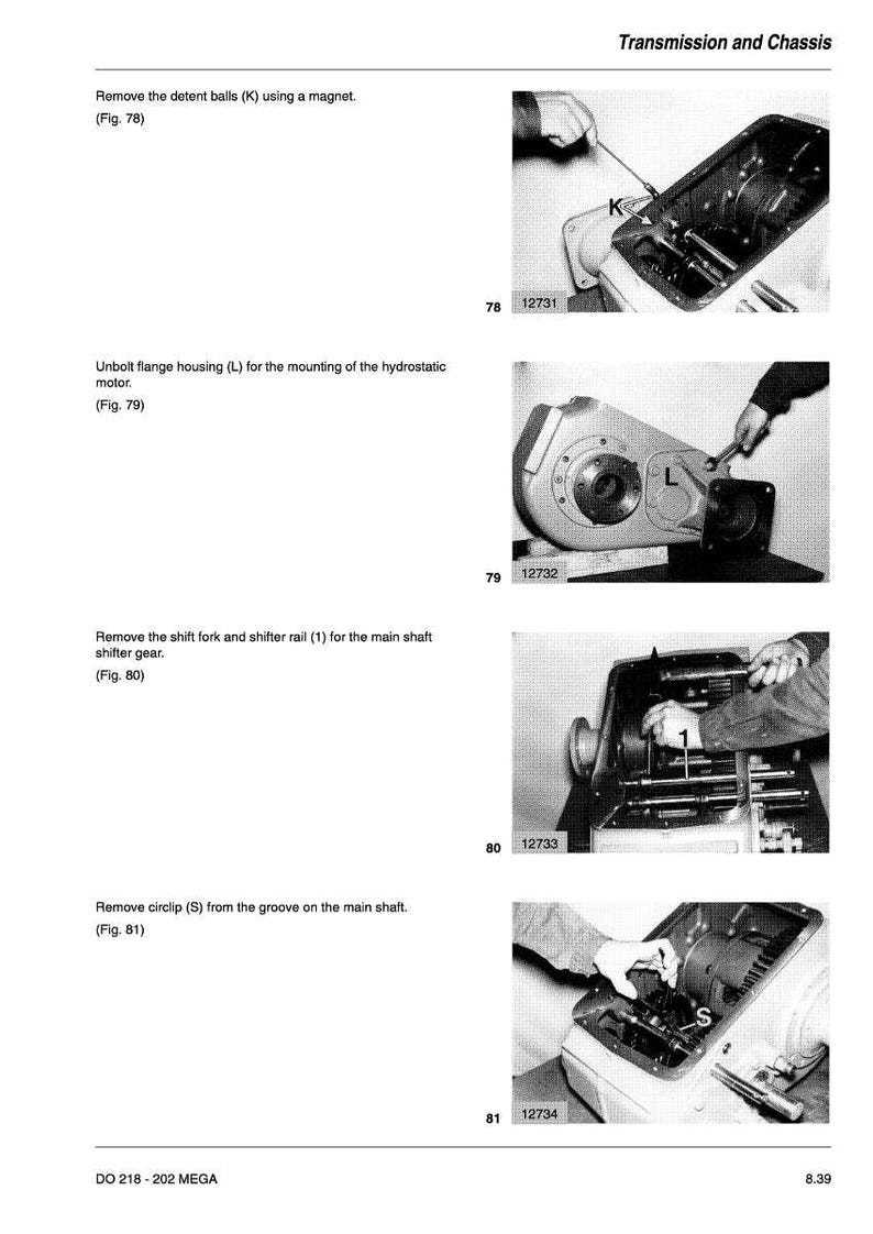 Claas Dominator mega 202 203 204 208 218 Combine Repair Manual PDF | Service Workshop | Instant Download image 9