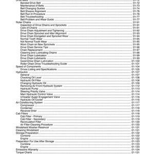 Massey Ferguson 9520 9530 rotortröska Servicemanual PDF | Verkstadsreparation | Direktnedladdning bild 6
