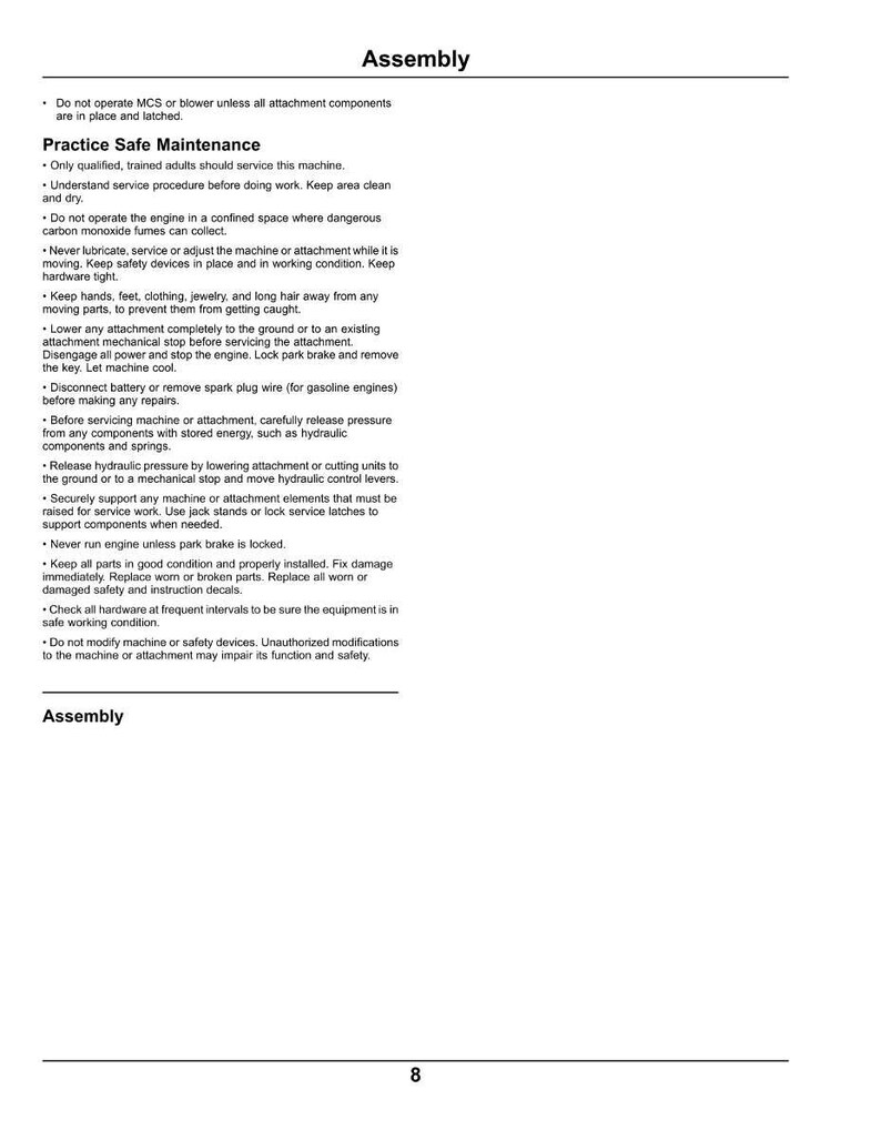 John Deere Z525e, Z535m, Z535r, Z540m, Z540r, 48 & 54 Inch Ztrak Mower Operator Manual PDF | Owners Guide | Instant Download image 10