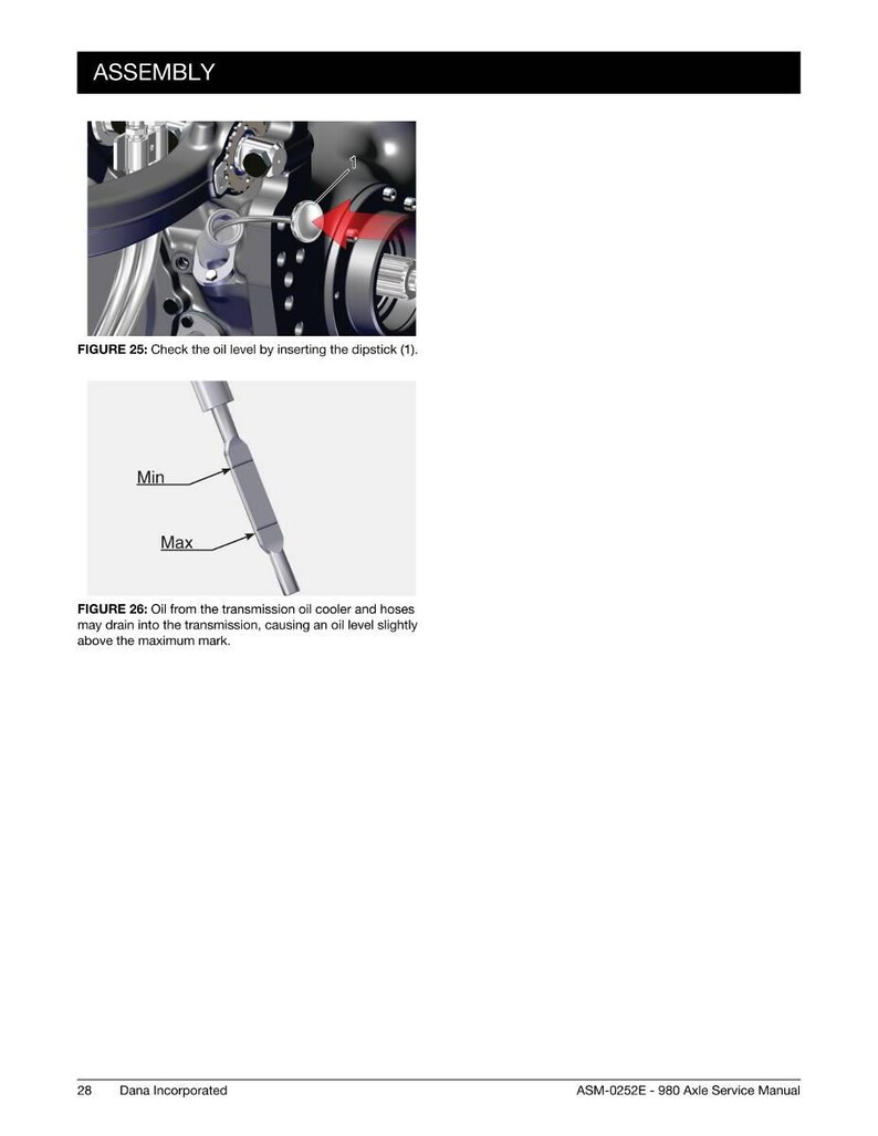 Dana 980 Steering axle Workshop Manual PDF | Service Repair | Instant Download image 3