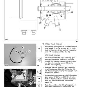 Claas Jaguar 830 850 870 890 900 Profistar speedstar Ensileuse manuel de réparation PDF | Atelier d'entretien | Téléchargement instantané image 3