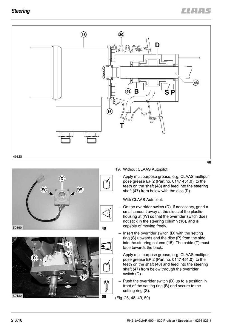 Claas Jaguar 830 850 870 890 900 Profistar speedstar Ensileuse manuel de réparation PDF | Atelier d'entretien | Téléchargement instantané image 3