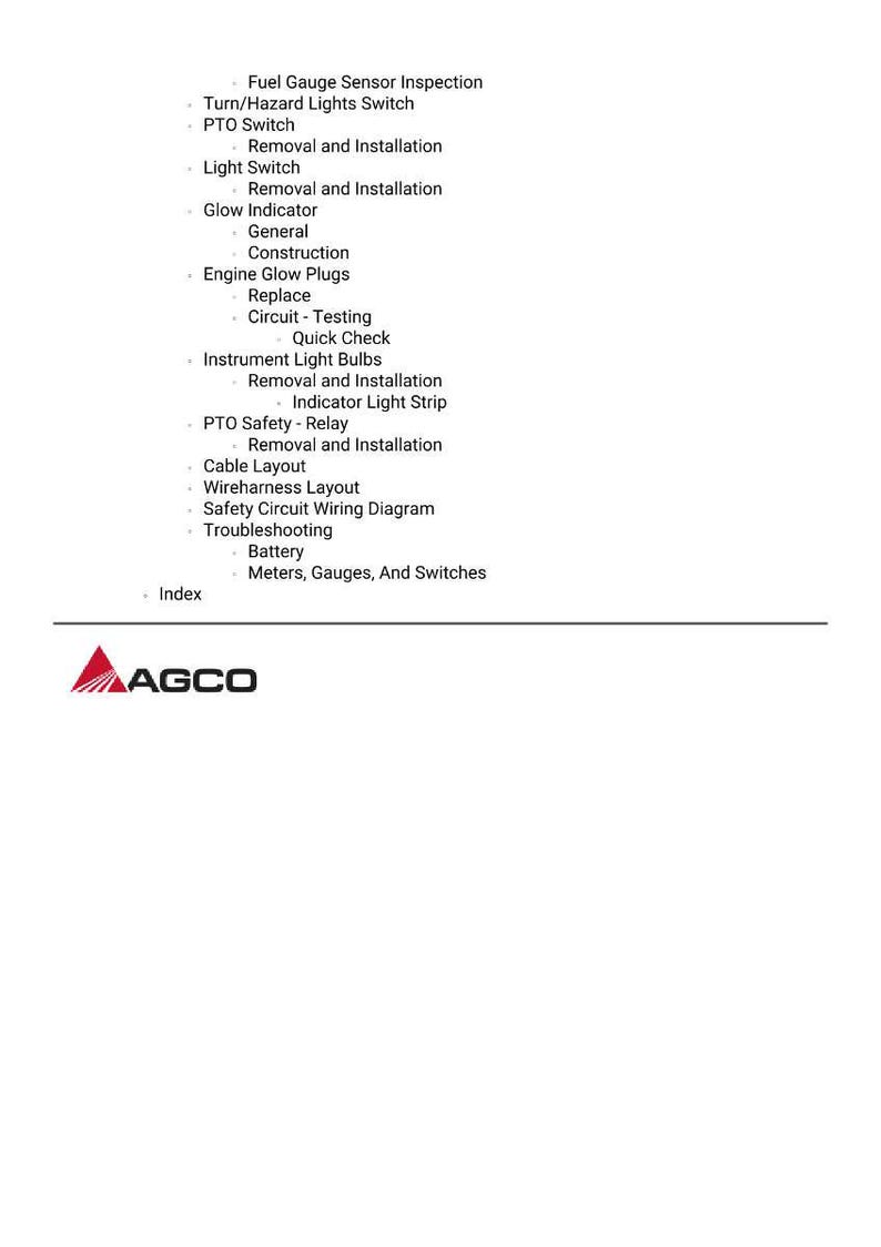 Massey ferguson 1528 1531 Compact tractor Service Manual PDF | Workshop Repair | Instant Download image 7